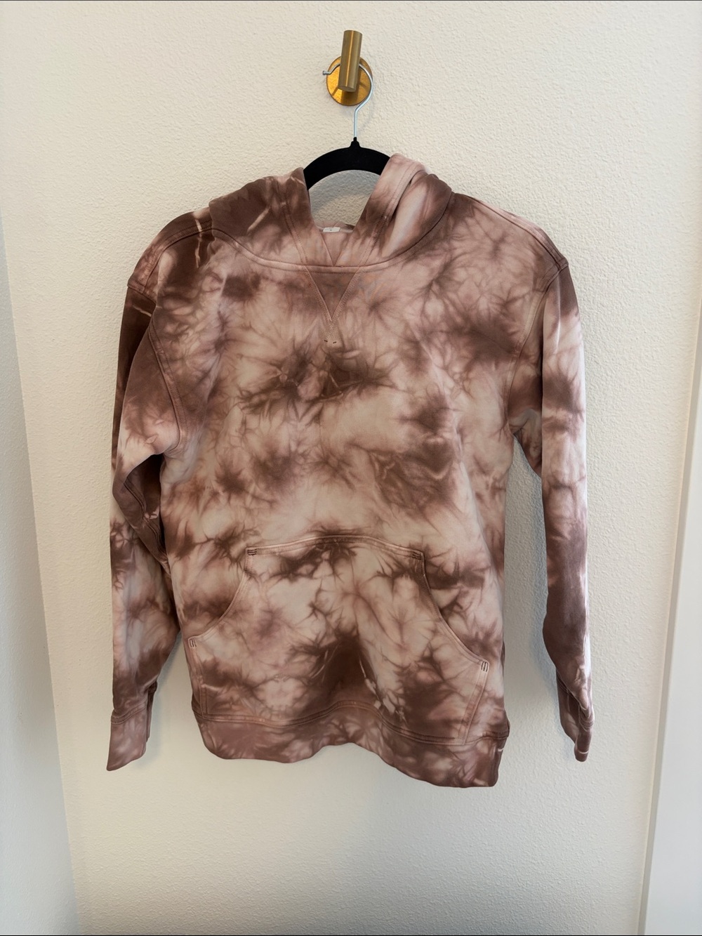 lululemon athletica Brown Tie-Dye Hoodie